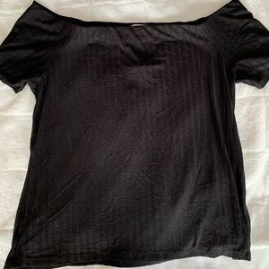 H&M OFF THE SHOULDER TOP